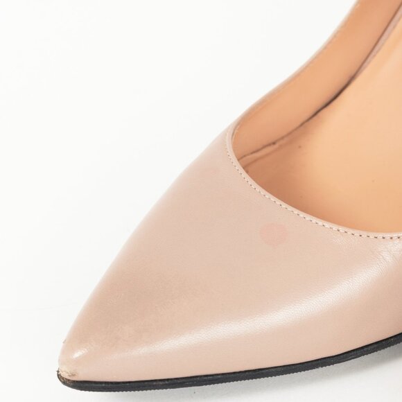 Valentino Garavani Studwrap Poudre & Noir Rockstud Pointed-Toe Pumps - Picture 7 of 12